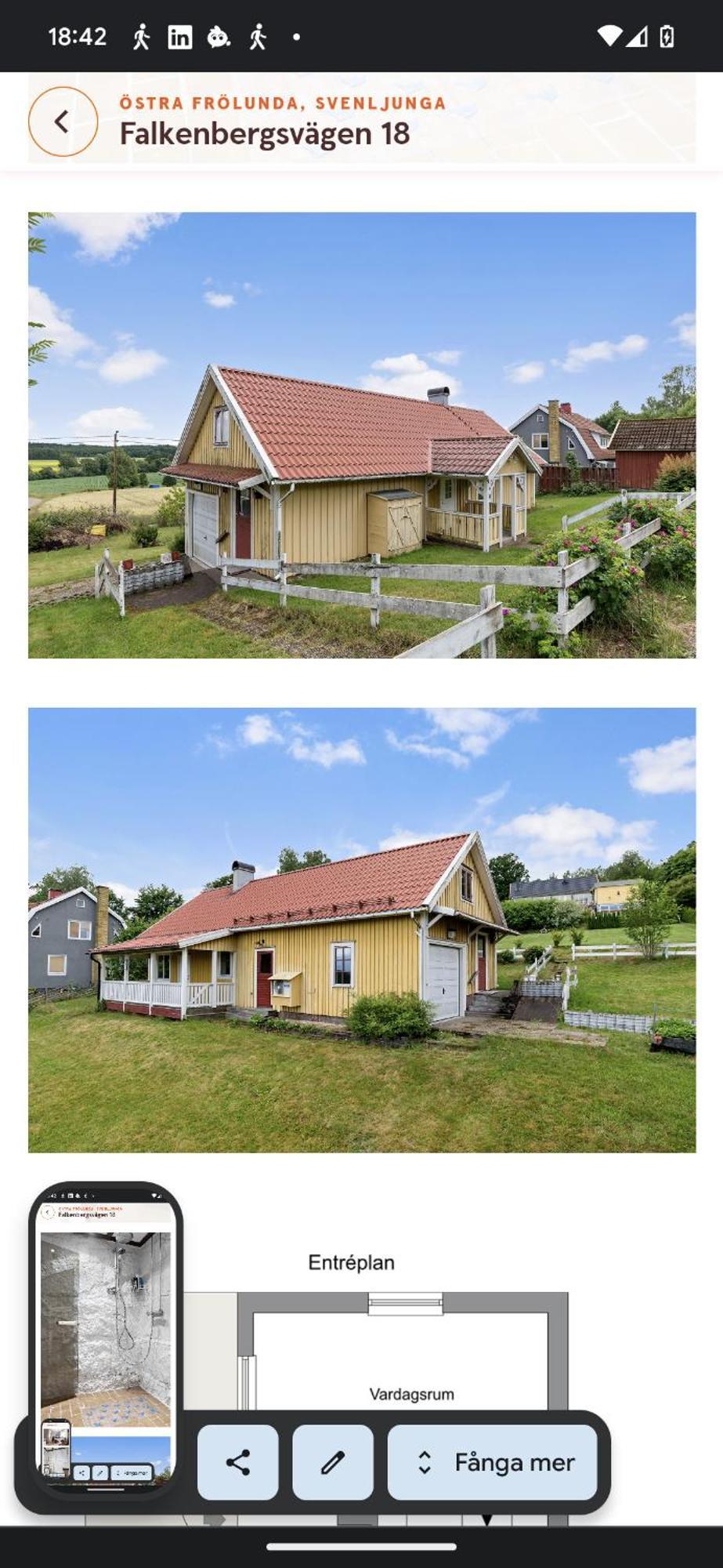 Villa Lilla Loevkulla Ostra Frolunda Exterior foto